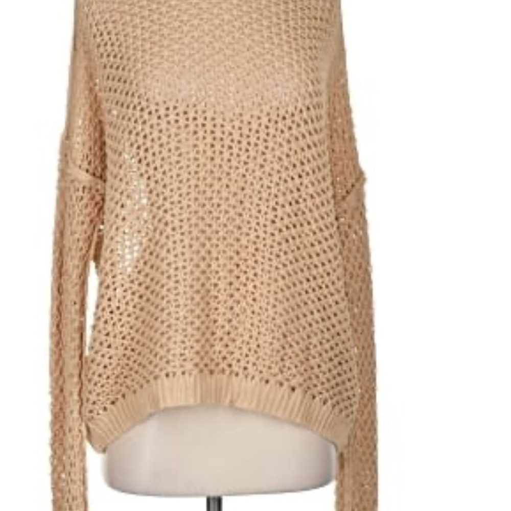 FP Movement by Free People Tan Knit Sweater